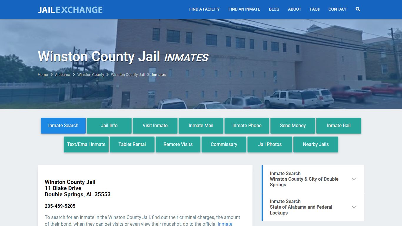 Winston County Inmate Search | Arrests & Mugshots | AL - JAIL EXCHANGE